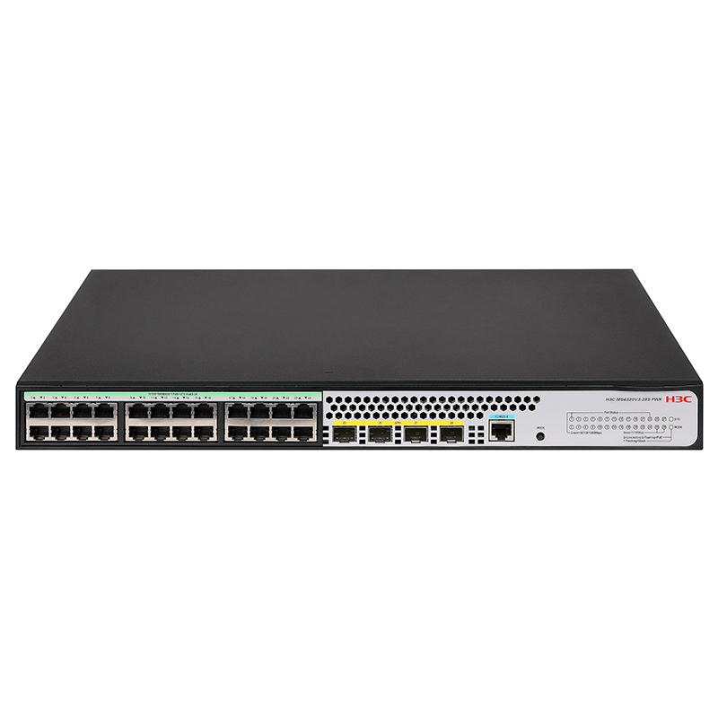 H3C MS4320V3-28S-PWR 24电+4个上行万兆光口POE安防交换机